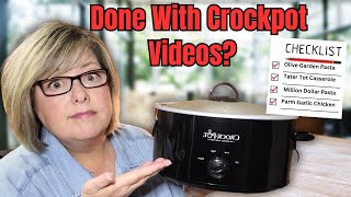 The ONLY CROCKPOT RECIPES Youll Ever Need Will This Be Your Last Slow Cooker Video [upl. by Eatnhoj89]