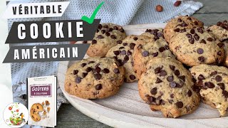 Comment faire un vrai cookie américain moelleux  Ma p’tite recette [upl. by Conlee]