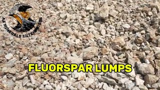 Fluorspar Lumps  AZ MINERALS ENTERPRISES exporter minerals mines [upl. by Ibocaj]