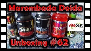 Unboxing 62  4 Caixas Vitacost  Importando Suplementos [upl. by Nylaf17]