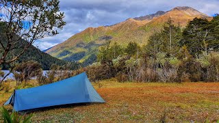 Solo Wild Camping and Hiking New Zealand  Lake Kaurapataka [upl. by Eerdua525]