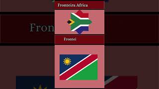 Comparando Fronteiras Perigosas Entre Dois Países Inimigos comparando comparandotudo [upl. by Anitsyrk]