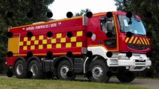 Véhicules de pompiers et de secours [upl. by Ecarg]