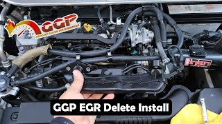 How to Install GGP EGR Delete M20A FKS 19 Corolla 2 0 [upl. by Oettam]