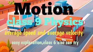 Numerical on Average speed and Average velocityMotionKinematicsPhysics [upl. by Florrie101]