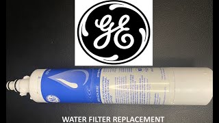 GE Cafe Water Filter Replacement  EASY DIY [upl. by Pavla]