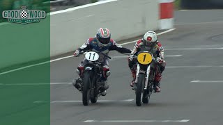 Troy Corser gets cheeky during overtake at Revival [upl. by Aicitan]