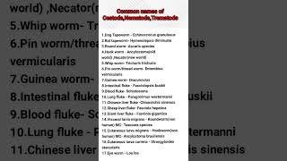 Cestodesnematodstrematodes neetpg2025 neetpg inicet importantquestions [upl. by Leamhsi218]