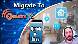 Migrate Your Existing Home Assistant Zwave Setup to the New ZwaveJS [upl. by Maitland]