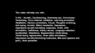 Anxiety  state of Daydreaming etc Isochronic Tones 35 Hz Pure Series [upl. by Amara]