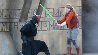 Darth Vader Darth Maul amp Seventh Sister Jedi battle [upl. by Parrisch940]