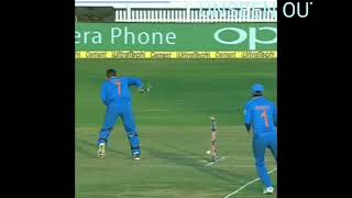 MSD HELICOPTER SHOT with some more legendary Stumping of MAHI [upl. by Delp]