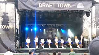 Indianapolis Colts Cheerleaders  Draft Town 2015 [upl. by Ylla]