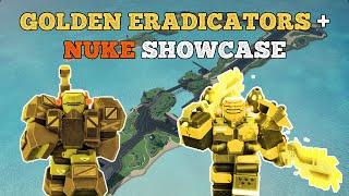 KILLING GOLDEN ERADICATOR AND NUKE SHOWCASE 150 WAVES TDX [upl. by Kerwin]