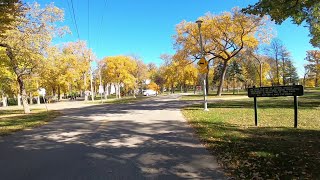 GoPro 10K Virtual Run Autumn in full swing  Kildonan Park Winnipeg MB Canada 101224 [upl. by Enihpled]