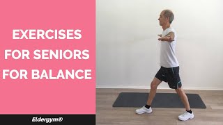 Exercises for Seniors For Balance coordination and agility fall prevention senior balance exercis [upl. by Iago]