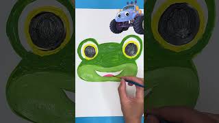 Painting Time at Geckos Garage 🎨🖌️ shorts GeckosGarage [upl. by Rodney598]