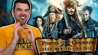 Pirates of the Caribbean Dead Men Tell No Tales Movie Reaction FIRST TIME WATCHING ft THE TRIDENT [upl. by Yeldar]