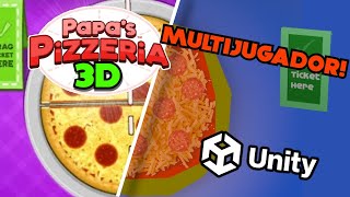 Hice PAPAS PIZZERIA en 3D y MULTIJUGADOR [upl. by Bilow]