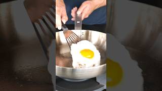 How to make a stainless steel pan NONSTICK 🍳 [upl. by Raskin]