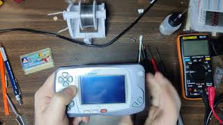 WonderSwan Color Pearl Blue  power button mostly kinda works now [upl. by Eirahcaz205]