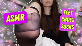 ASMR feet  shoes socks asmr asmrsounds [upl. by Walli]