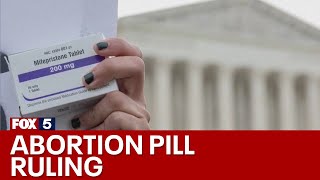 Supreme Court abortion pill ruling  FOX 5 News [upl. by Aniraz]