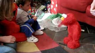 Opening Elmo Live Toy [upl. by Sabina]