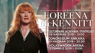 Kelt müziğinin efsane sesi Loreena McKennitt 3 konserle Türkiyede [upl. by Allwein]