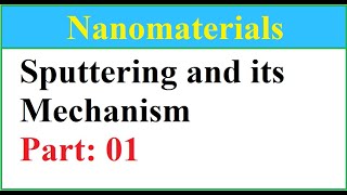 What is sputtering and its mechanismSputtering yield and its dependence [upl. by Rocker]