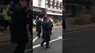 Cadets amp Band Marching At Remembrance Day Parade [upl. by Rosetta54]