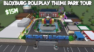 TOURING A 15M MINI BLOXBURG ROLEPLAY THEME PARK [upl. by Nylisoj]