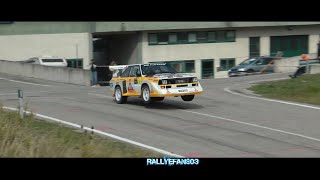 INSANE Audi Quattro Sport S1 Group B Rally Pure Engine Sound [upl. by Nuahsar]