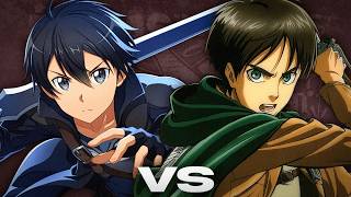 Eren vs Kirito Épicas Batallas de Rap del Frikismo  Keyblade [upl. by Temp]