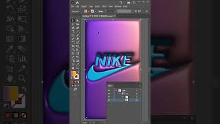 Adobe Illustrator simple and quick tutorial on how to use 3D inflate effect in GFXMentor [upl. by Siffre875]