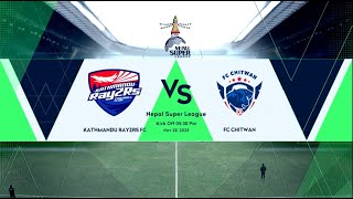 KATHMANDU RAYZRS FC vs FC CHITWAN  Nepal Super League  2023  Highlights  Himalaya TV [upl. by Kubis905]