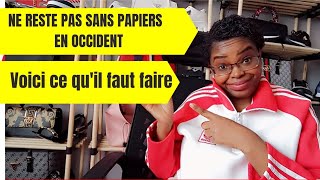 ❌MESSAGE URGENT POUR LES SANS PAPIER EN OCCIDENT❌NE RESTEZ PAS SANS PAPIER [upl. by Clevie]