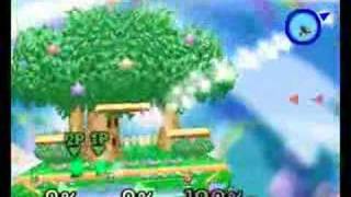 Super Smash Bros 64 Kirby Drill Team Combo [upl. by Ynneb]