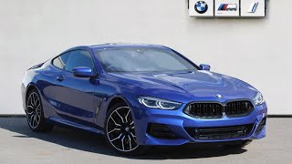 BMW 8 Series Coupe G15 840i M Sport Coupe LCI 30 8CMA Portimao Blue [upl. by Shirk453]