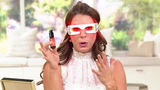 Dr Gross Spectralite Eyecare Pro Device with FampR Eye Serum on QVC [upl. by Octavus]