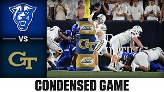 Georgia State vs Georgia Tech Condensed Game  2024 ACC Football [upl. by Sialac]