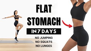 FLAT STOMACH in 7 days🔥40 min Standing Abs Workout  No Jumping No Squats No Lunges [upl. by Ojyram589]