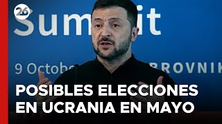 Ucrania podría celebrar elecciones en mayo de 2025 [upl. by Inaj]