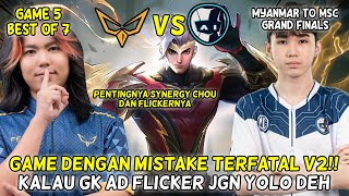 GAME DENGAN MISTAKE TERFATAL v2  AI vs FENIX  GRAND FINAL MYANMAR TO MSC Game 5  KBreakdown [upl. by Liebermann800]