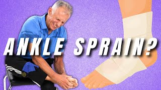 Ankle Sprain Is it BROKE How to Tell amp What to Do How to Wrap [upl. by Asilenna564]