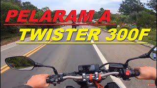 O QUE FOI RETIRADO DO TEST RIDER CB TWISTER 300F 2023 [upl. by Hedley]