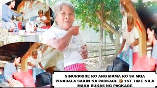 HINDI MAIPALIWANAG NG MAMA KO ANG SAYA SA MGA PACKAGE NA PINADALA GALING FOLLOWERSaileenkalev [upl. by Iaw]