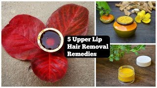 5 Ways To Remove Upper Lip Hair Permanently amp Naturally At Home Very Very Effective Remedies [upl. by Rivalee]