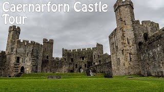 Caernarfon Castle Tour [upl. by Einnal]