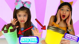 TURN THIS SLIME INTO THIS SLIME CHALLENGE [upl. by Tamara495]